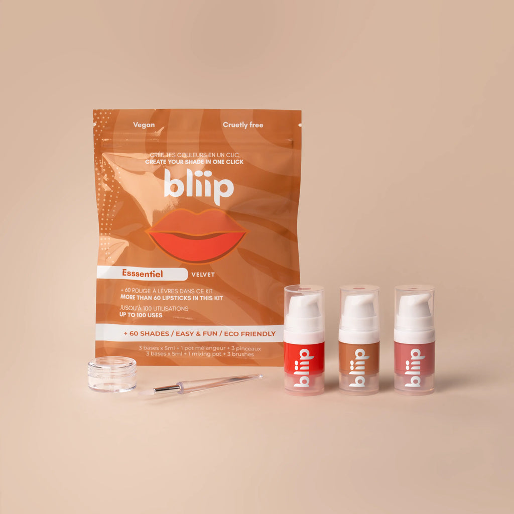 Kit Bliip - Essentiel - Rouge à lèvres - Fini Satin - 60 nuances Bliip