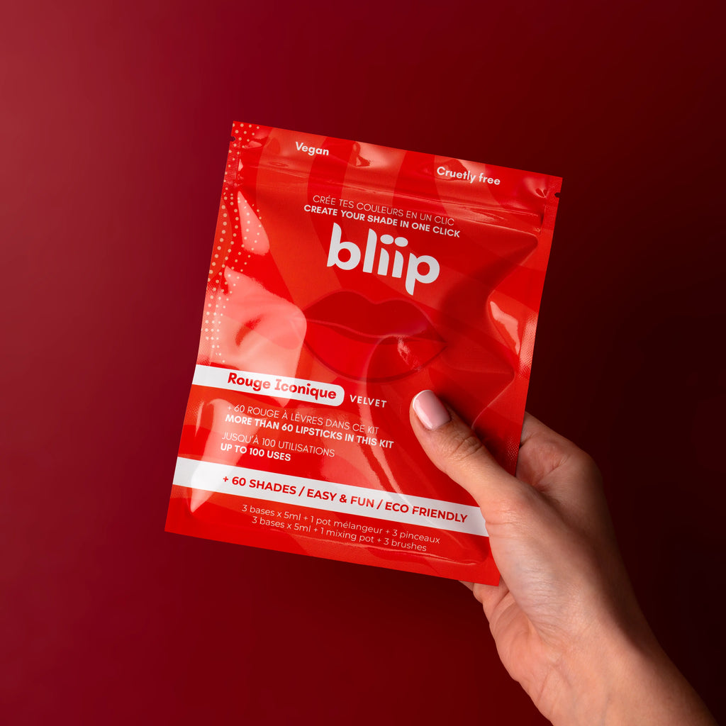 Kit Bliip - Iconique - Rouge à lèvres - Fini Satin - 60 nuances Bliip