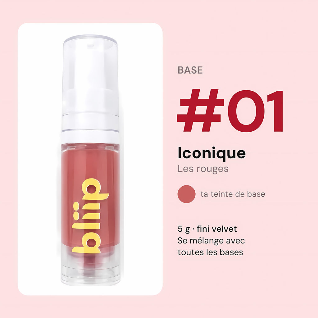 Base Iconique #01 - Fini Velvet - 5g Bliip