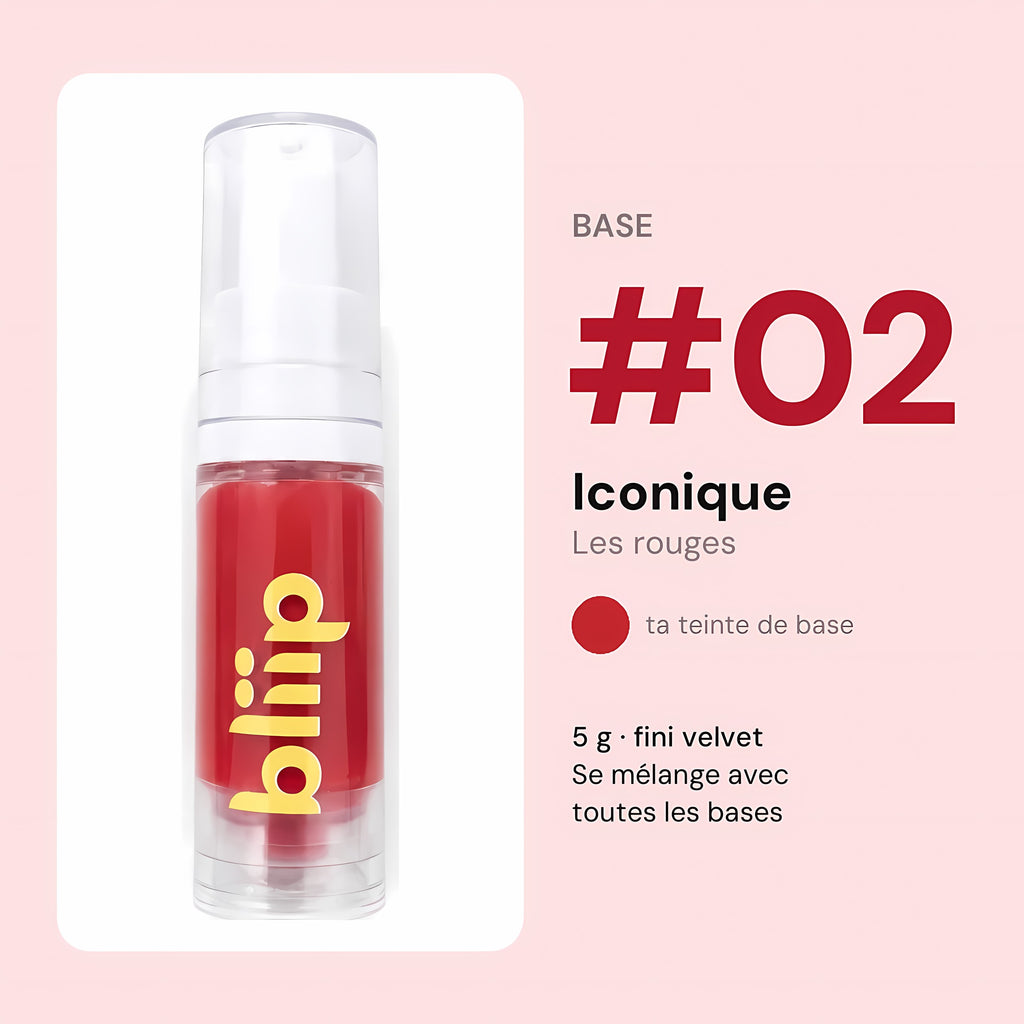 Base Iconique #02 - Fini Velvet - 5g Bliip