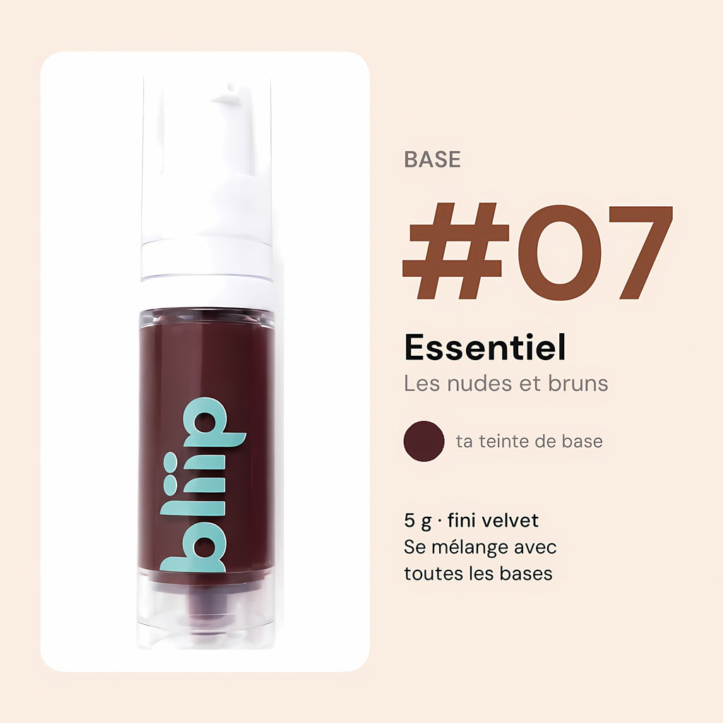 Base Essentiel #07 - Fini Velvet - 5g Bliip
