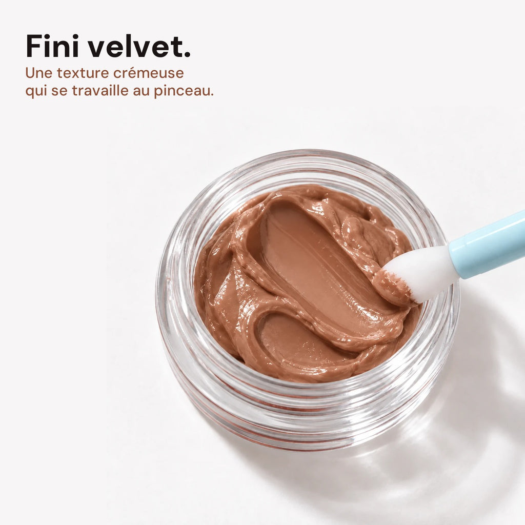 Fini velvet, texture crémeuse