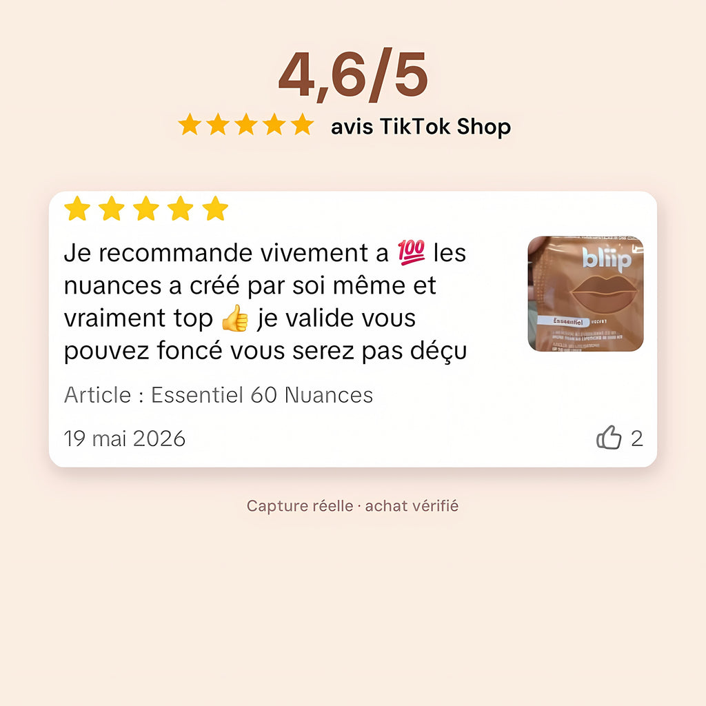 Avis clients sur le kit Bliip Essentiel