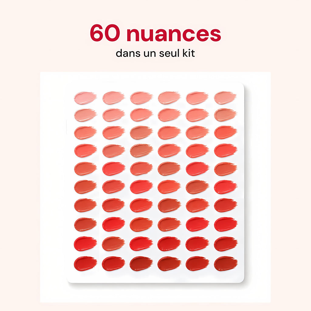 60 nuances dans un seul kit Bliip Iconique